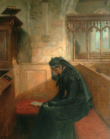 Ralph Hedley The Widow China oil painting art